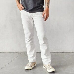 Outerknown Sea Jeans The Dunes Straight Leg Men's Denim Organic 33x32 NEW